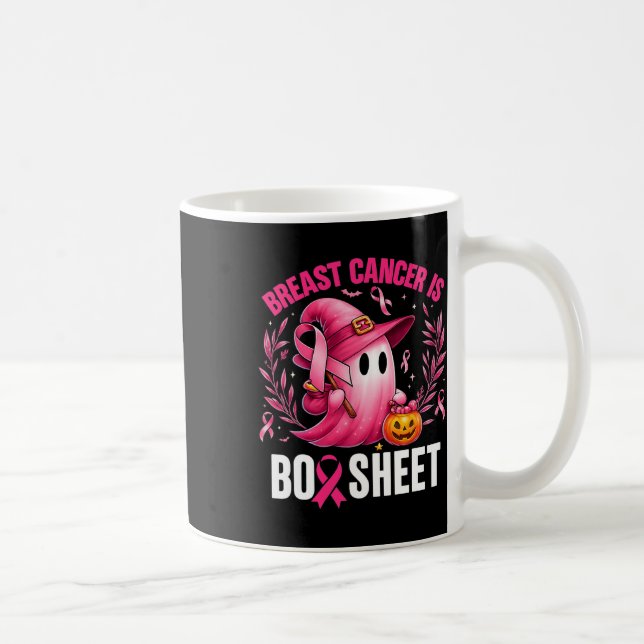 Caneca De Café O Cancer Da Mama De Groovy É Uma Cabeça De Sensibi (Direita)