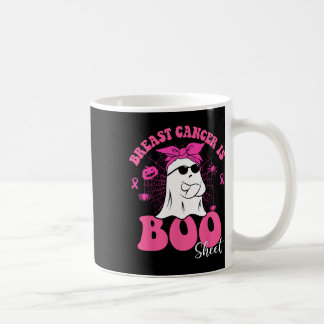Caneca De Café O Cancer Da Mama É A Folha De Boo Sensibilização D