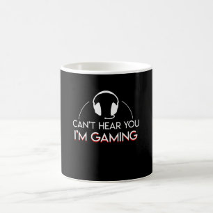 Caneca De Café O Cant ouve-o presente engraçado do Gamer do jogo