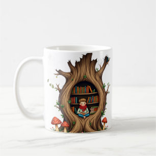 Caneca De Café O Cantinho da Árvore Oca
