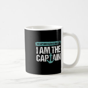 Caneca De Café O Capitão Está Sempre Certo - Diversão Boot Capitã