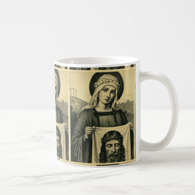 Caneca De Café O Caro Sagrado De Jesus (Direita)
