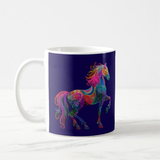 Caneca De Café O Cavalo Matelado (Esquerda)
