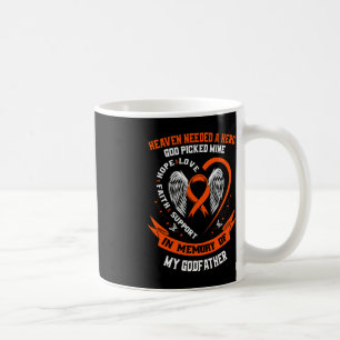 Caneca De Café O Céu Precisava de um Herói Deus Pegou Meu Padrinh