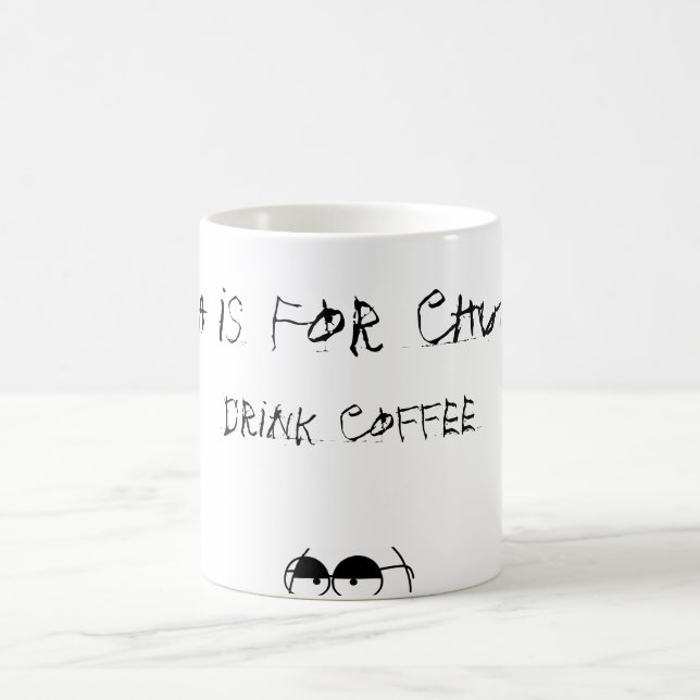 Caneca De Café O chá é para Chumps (Centro)