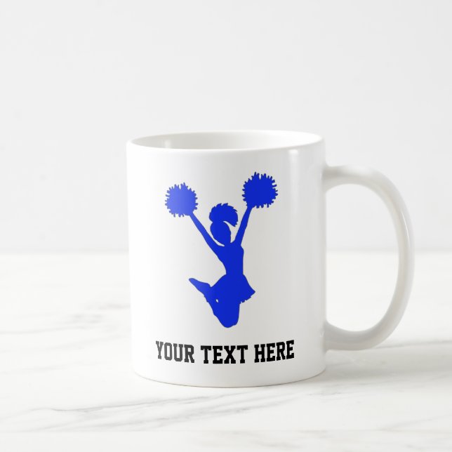 Caneca De Café O cheerleader personaliza (Direita)