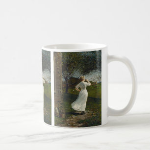 Caneca De Café O Chifre do Jantar por Winslow Homer