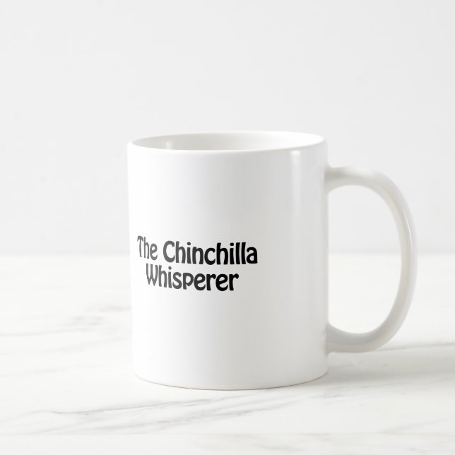 Caneca De Café o chinchilla whisperer (Direita)