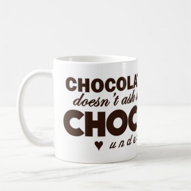 Caneca De Café O chocolate compreende (Esquerda)
