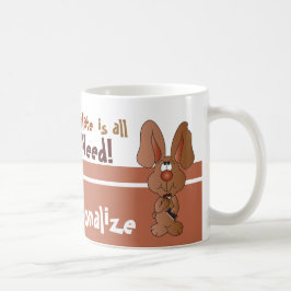 Caneca De Café O chocolate é tudo que eu preciso para a páscoa