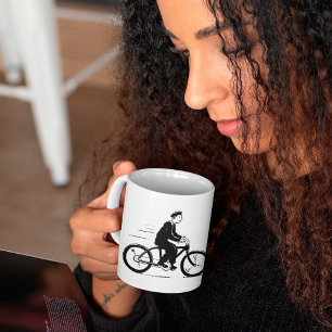 Caneca De Café O ciclista francês Mug