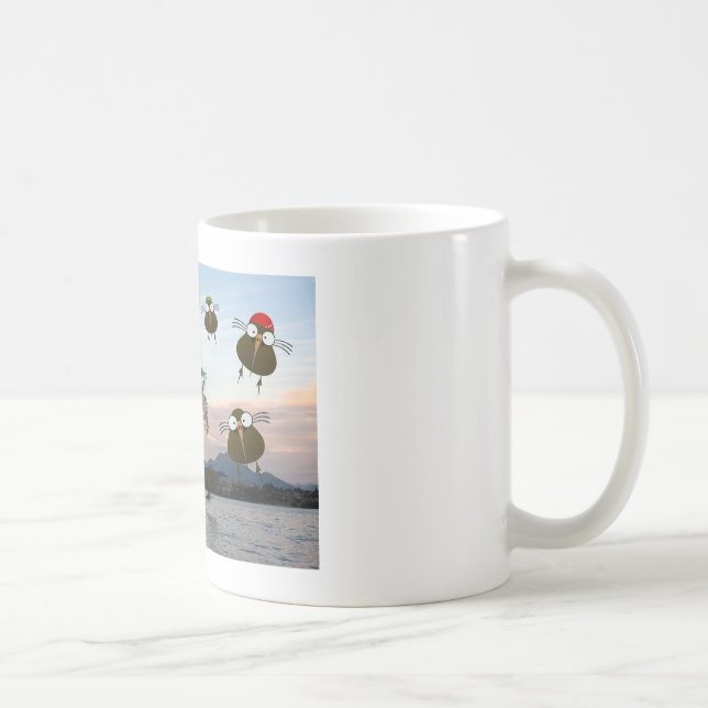 Caneca De Café O Clã Apteryx dá as boas-vindas a Wanaka (Direita)