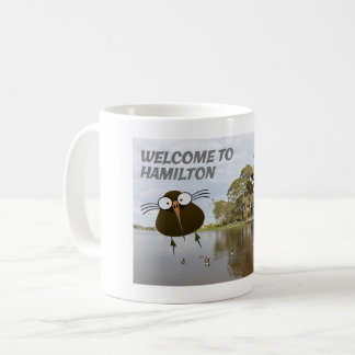 Caneca De Café O Clã Apteryx dá-lhe as boas-vindas a Hamilton. 