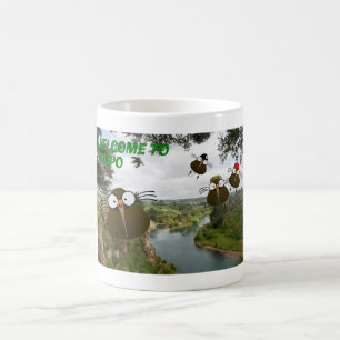 Caneca De Café O Clã Apteryx dá-lhe as boas-vindas a Taupo
