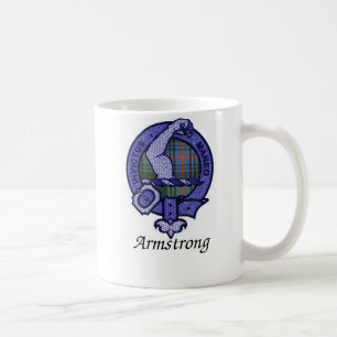 Caneca De Café O clã de Armstrong Crest