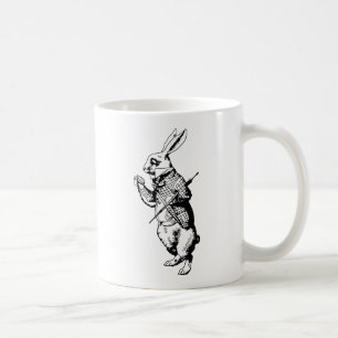 Caneca De Café O coelho branco coberto
