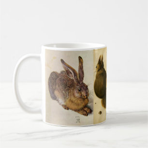 Caneca De Café O coelho ("Young Hare") , esquilos e coruja