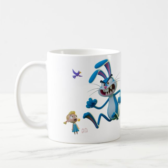 Caneca De Café O coelho zangado  (Esquerda)