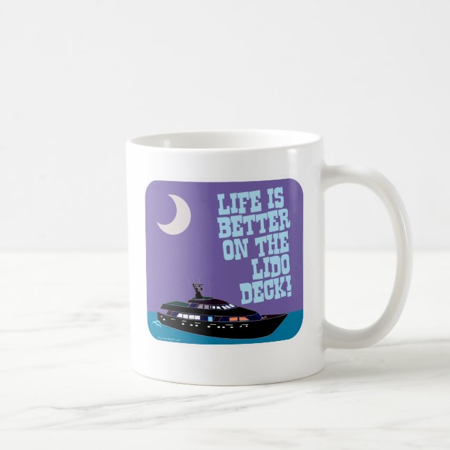 Caneca De Café O Convés Lido 2 lados (Direita)