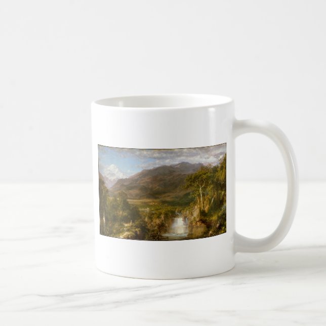 Caneca De Café O coração os Andes (Direita)