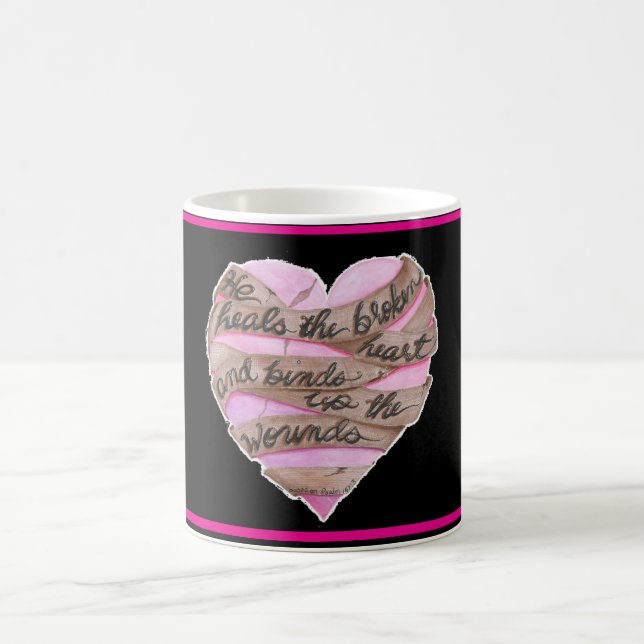 Caneca De Café O Coração Quebrado (Centro)