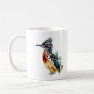 Caneca De Café O Corredor Pintado, Roadrunner Aquarela
