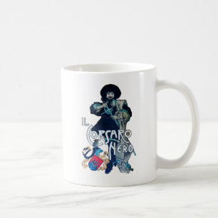 CANECA DE CAFÉ O CORSAIR PRETO