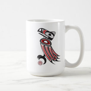 Caneca De Café O corvo rouba o sol