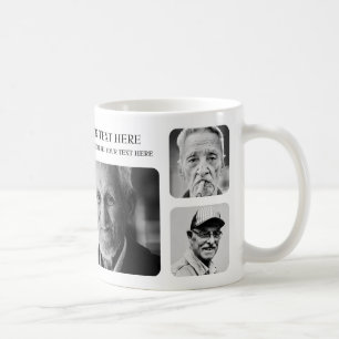 Caneca De Café O costume adiciona a colagem da foto personalizada