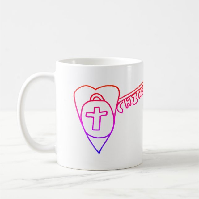 Caneca De Café O cristo é a chave Classic Mug (Esquerda)
