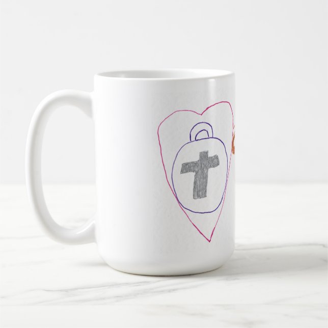 Caneca De Café O cristo é a chave Classic Mug (Esquerda)