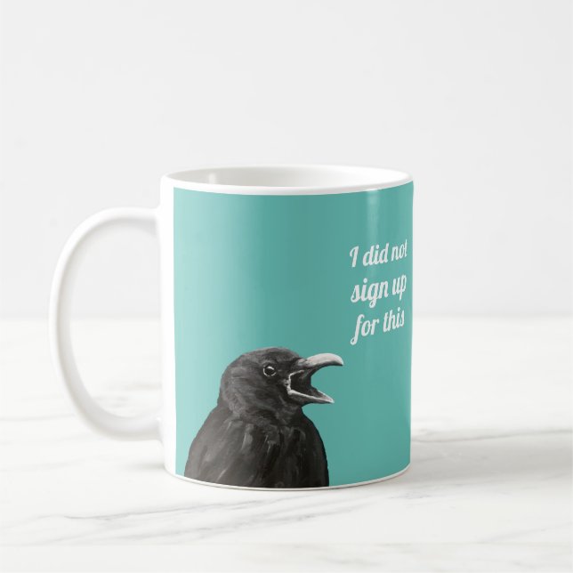 Caneca De Café O Crow Não Assinou O Coffee Mug (Esquerda)