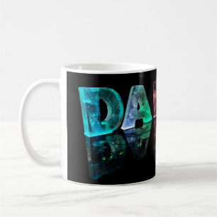 Caneca De Café O Daniel conhecido em 3D ilumina-se (a fotografia)