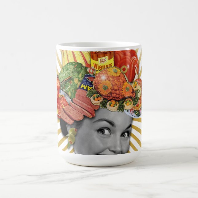 Caneca De Café O © de Bitsch do kitsch: Festooned famosa! (Centro)