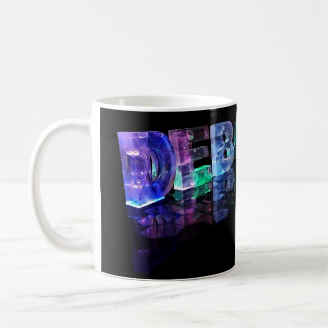 Caneca De Café O Deborah conhecido em 3D ilumina-se (a (Esquerda)