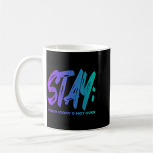Caneca De Café O Desenho da Conscientização sobre Prevenção Não A