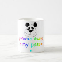 O Design gráfico é meu Passion Mug