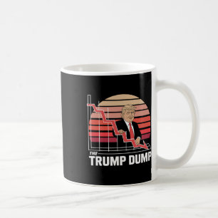 Caneca De Café O Despejo Da Bomba Engraçada No Mercado De Ações A
