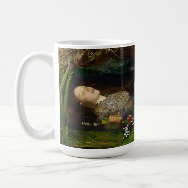 Caneca De Café O Destino da Ópera Texto Personalizável  (Esquerda)