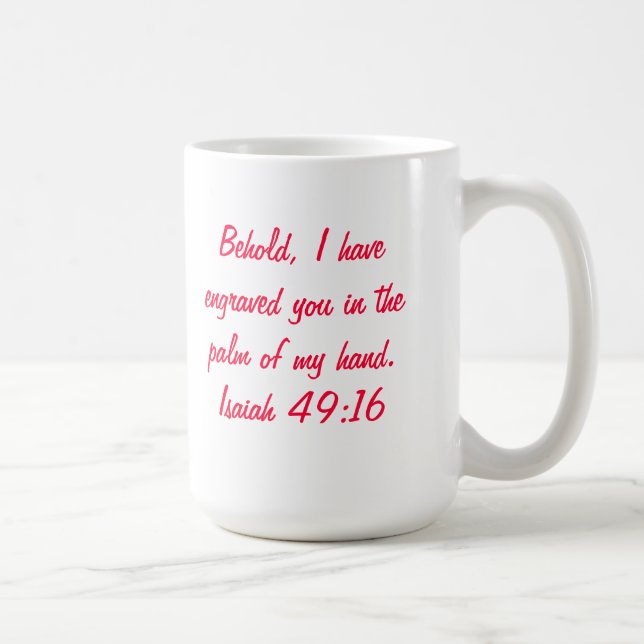Caneca De Café O deus sabe seu nome (Direita)