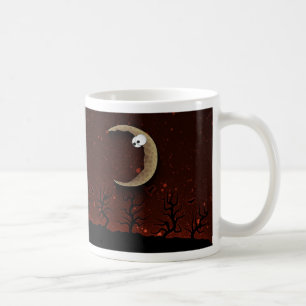 Caneca De Café O Dia das Bruxas: Doçura ou travessura? (Vermelho