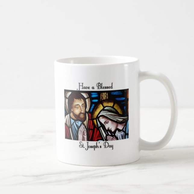 Caneca De Café O dia de St Joseph (Direita)
