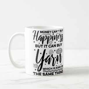 Caneca De Café O Dinheiro Não Compra Felicidade Mas Compra Lã Par