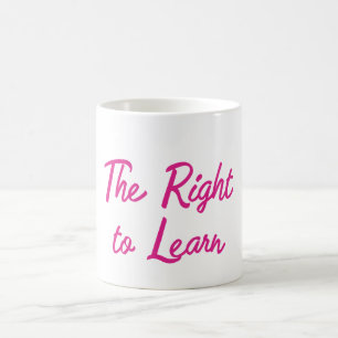 Caneca De Café O direito de aprender