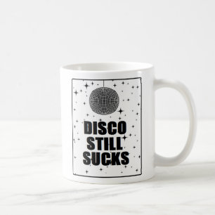 Caneca De Café O disco ainda suga