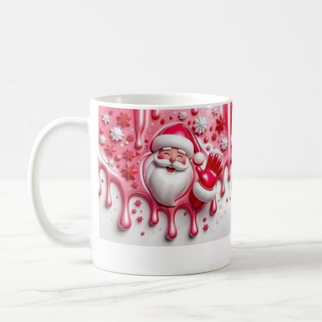 Caneca De Café O Doce Surpresa do Papai Noel (Esquerda)