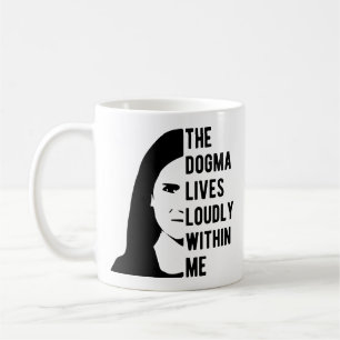 Caneca De Café O Dogma Mora Alto Dentro De Mim