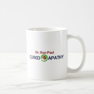 Caneca De Café O Dr. Ron Paul curou minha apatia