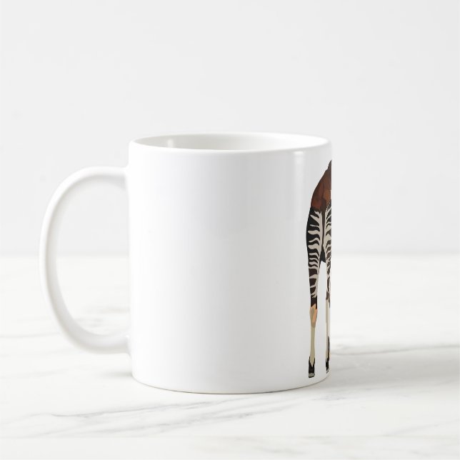 Caneca De Café O é para Okapi (Esquerda)