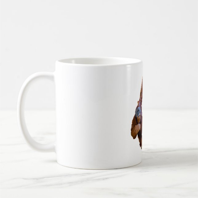 Caneca De Café O é para Orangutan (Esquerda)